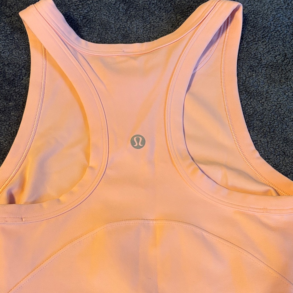 lululemon athletica Peach Tank Top